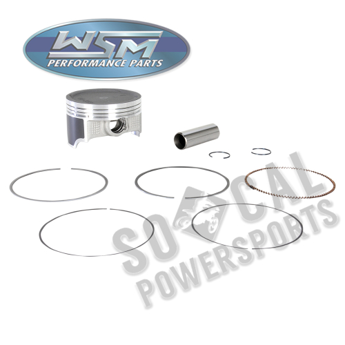 WSM - WSM Piston Kit - 0.25mm Oversize - 50-258-04K
