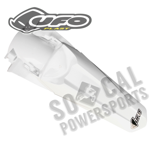 UFO Plastics - UFO Plastics Rear Fender - White - HO04660-041