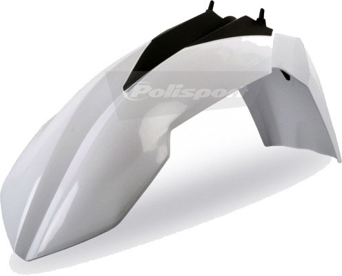 Polisport - Polisport Front Fender - KTM White - 8568700008