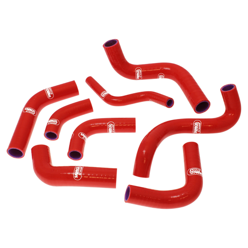 SAMCO Sport - SAMCO Sport Radiator Hose Kit - Red - DUC1-RD