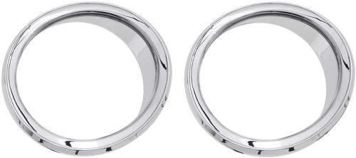 Ciro - Ciro Chrome Front Speaker Accents without LED Lights - 42105