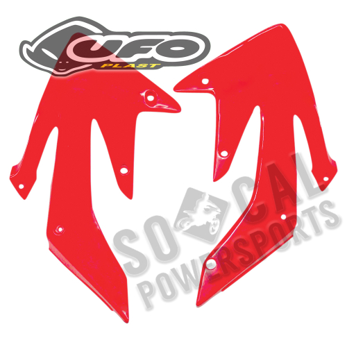UFO Plastics - UFO Plastics Radiator Covers - 00-12 CR Red - HO03634-070