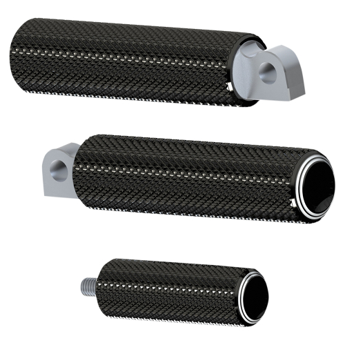Arlen Ness - Arlen Ness Fusion Shift Peg - Dual Ring - Black - 07-936