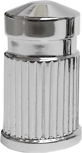 Avon Grips - Avon Grips Valve Stem Caps - Round - Chrome - SVC307CHR