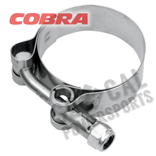 Cobra - Cobra Stainless T-Bolt Exhaust Clamp - 4.00in. - 95-2983P