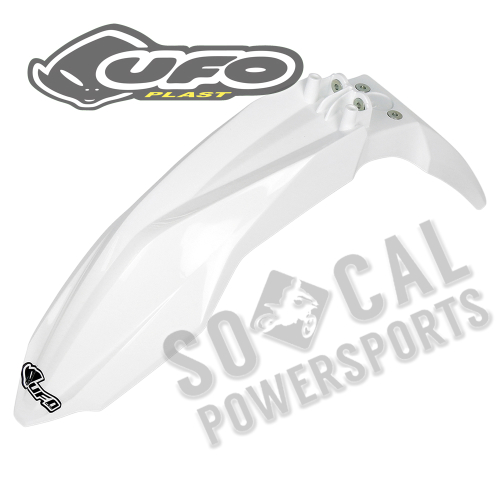 UFO Plastics - UFO Plastics Front Fender - White - HU03349-041