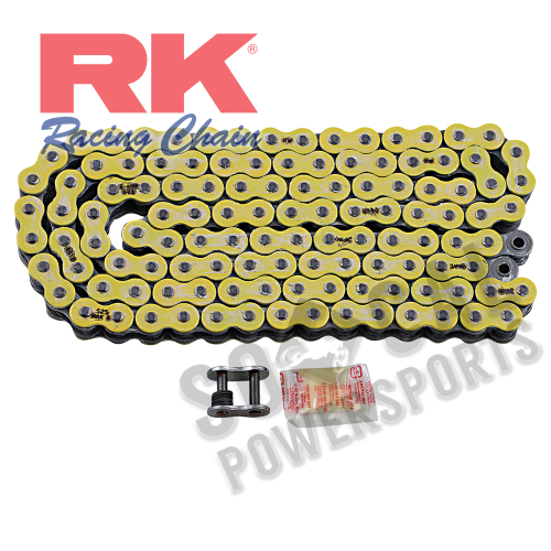 RK - RK 525 Max-X Chain - 120 Links - Yellow - 525MAXX-120-YY