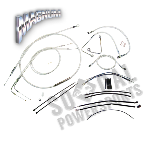 Magnum - Magnum Sterling Chromite II Handlebar Installation Kit for 12-14in. Ape - 387261