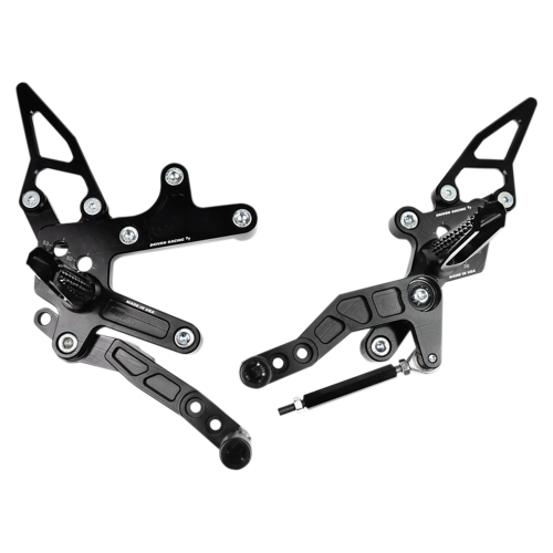 Driven Racing - Driven Racing TT Rearset - Anodized Black Finish - DRP-736