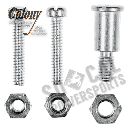 Colony - Colony Clutch and Brake Lever Pivot Screw Kit - 8819-4