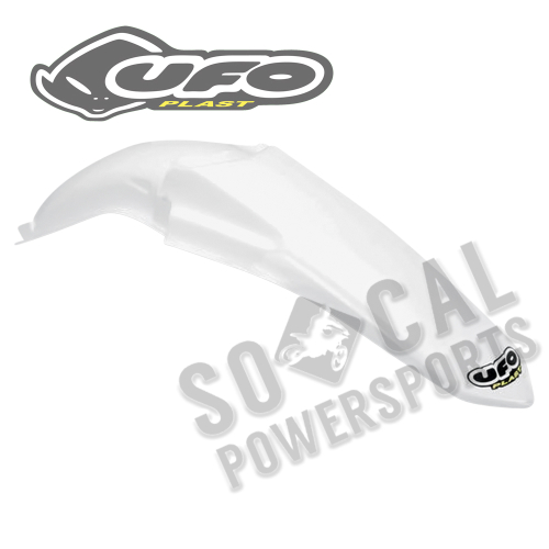 UFO Plastics - UFO Plastics MX Rear Fender - White - YA03845-046