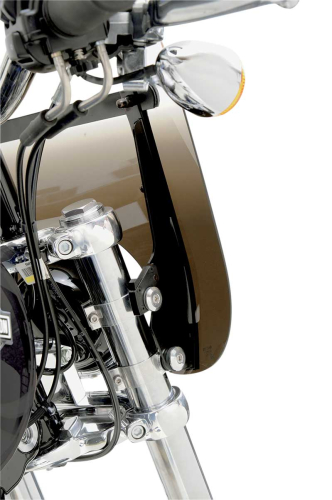 Memphis Shades - Memphis Shades Trigger-Lock Mount Kit for Batwing Fairing and Fats/Slim Windshields - Black - MEK1914