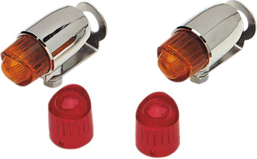 Drag Specialties - Drag Specialties Replacement Lens for Pony Lights - Red - 12-6052-L-HC3
