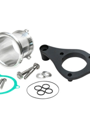 Feuling - Feuling 3in. Velocity Stacks with Backing Plates - Chrome Backing Plate - 5402