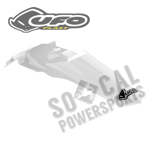 UFO Plastics - UFO Plastics Rear Fender - White - YA03857K-046