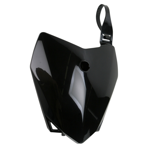 UFO Plastics - UFO Plastics Front Number Plate - Black - KA04718-001
