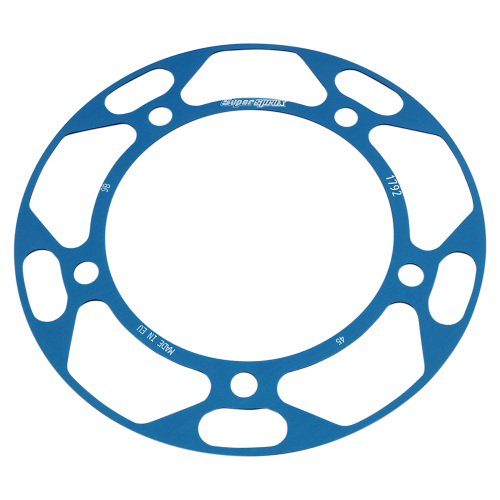 Supersprox - Supersprox Edge Disc Insert - 45T Rear Sprocket - Blue - RACD1792-45-BLU