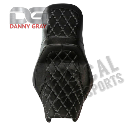 Danny Gray - Danny Gray Airhawk Weekday 2-Up XL Solo Seat - Double Diamond - 21-411DIAAIR