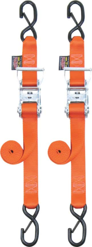 Powertye - Powertye 1 1/2in. Ratchet with Safety Latch Hooks - Black - 30579-S