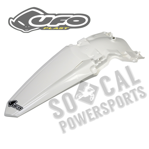 UFO Plastics - UFO Plastics Rear Fender - White - KA04749047