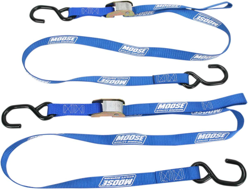 Moose Utility - Moose Utility Heavy-Duty Tie-Down - 1in. - Blue - 3920-0296
