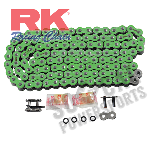 RK - RK 520 Max-X Chain - 150 Links - Green - 520MAXX-150-MM