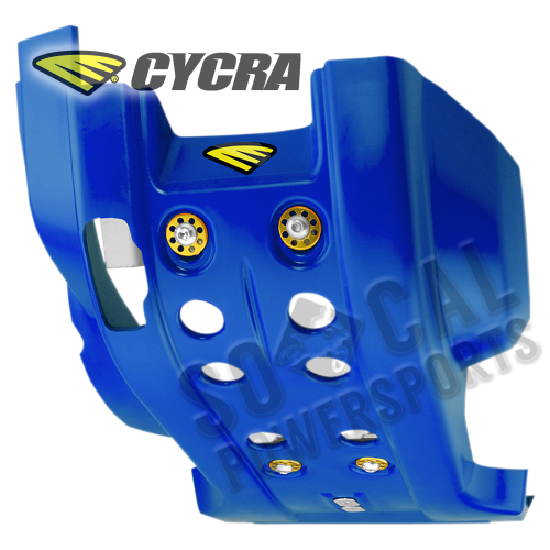 Cycra - Cycra Full Combat Skid Plate - Blue - 1CYC-6217-89