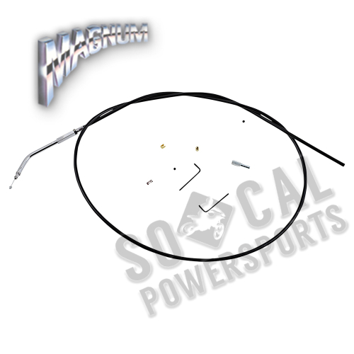 Magnum - Magnum BYO Build Your Own Throttle/Idle Cable Kit - Black Vinyl - 494624
