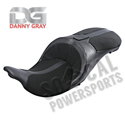 Danny Gray - Danny Gray TourIST 2-Up Air Seat - Black Spacer Mesh Airhawk - FA-DGE-326