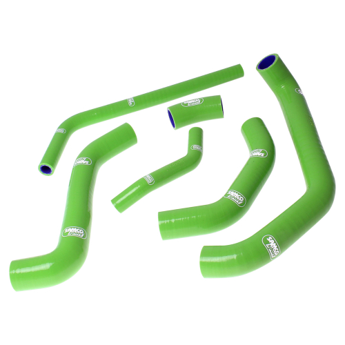 SAMCO Sport - SAMCO Sport Radiator Hose Kit - Green - KAW45-GN