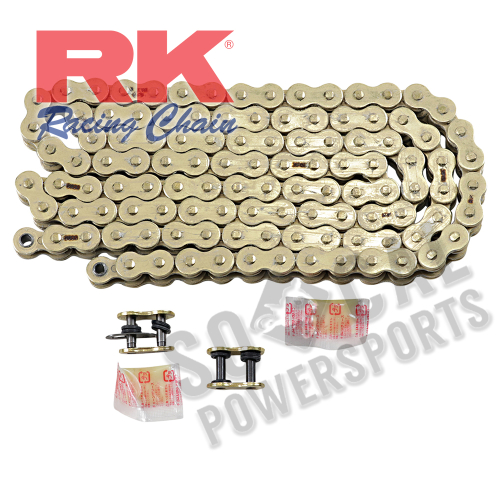 RK - RK 520 Max-X Chain - 114 Links - Gold - 520MAXX-114-GG