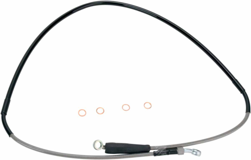 Moose Racing - Moose Racing Stainless Steel Braided Brake Line - S01-1-036/P