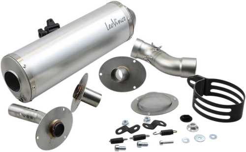 Leo Vince - Leo Vince X3 Stainless Slip-On - Aluminum - 3940E