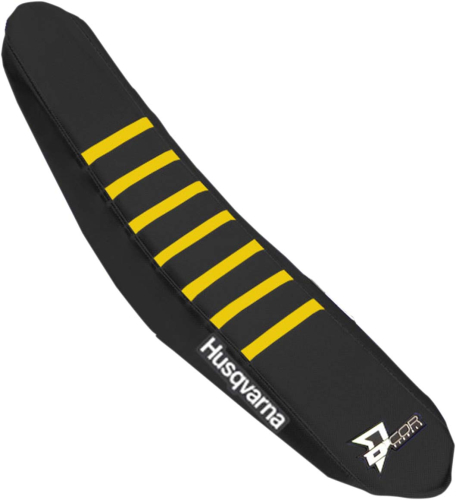 DCOR - DCOR Factory Reinforced Seat Cover - Black/Yellow Ribs - 30-70-412