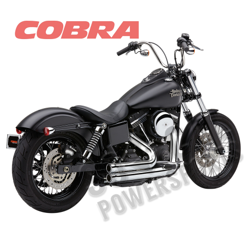 Cobra - Cobra Speedster 909 Exhaust System - Chrome - 6709