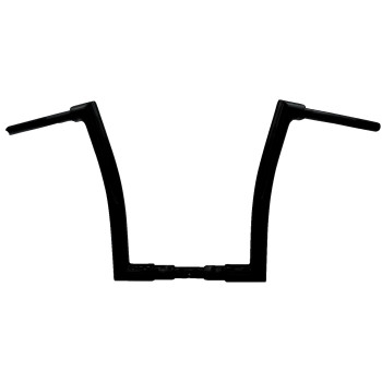 Fat Baggers, Inc. - Fat Baggers, Inc. 1-1/2in. EZ Install Flat Top Handlebar - Gloss Black - 616014-B