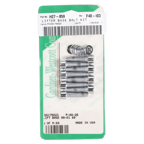 Gardner-Westcott - Gardner-Westcott Tappet Guide Custom Hardware Kit - P-88-26