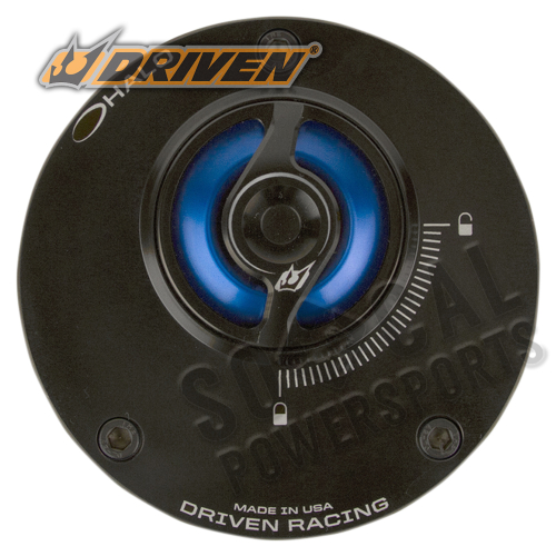 Driven Racing - Driven Racing Halo Fuel Cap - Blue - DHFC-BL