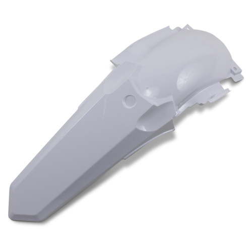 UFO Plastics - UFO Plastics MX Rear Fender - White - YA04843-046