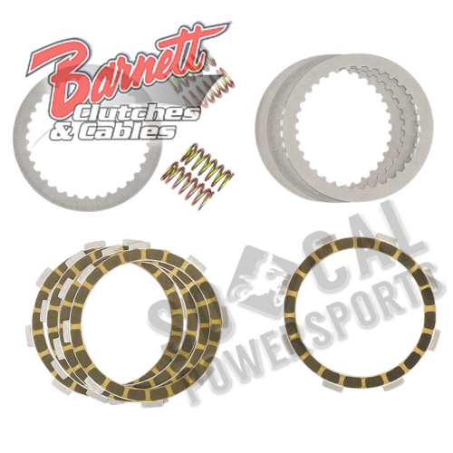 Barnett - Barnett Complete Dirt Digger Clutch Kit - Kevlar - 303-35-10045