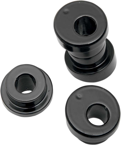 LA Choppers - LA Choppers Angled Riser Bushing Kit - 10 Deg. - Gloss Black - LA-7400-10B