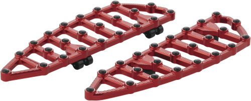 Arlen Ness - Arlen Ness MX Driver Floorboard - Red - 410-012