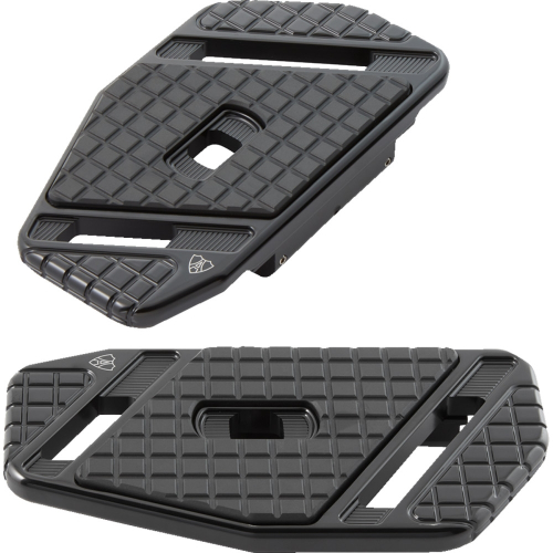 Arlen Ness - Arlen Ness SpeedLiner Passenger Floorboard - Black Anodized - 410-028
