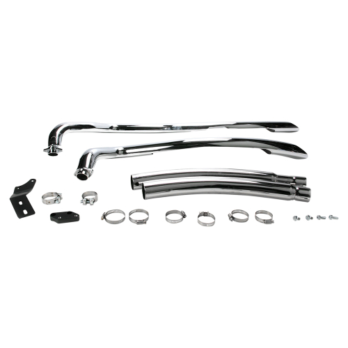Cobra - Cobra Speedster Swept Exhaust - Chrome - 4218