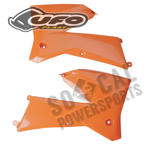 UFO Plastics - UFO Plastics Radiator Covers - Orange - KT03084-127