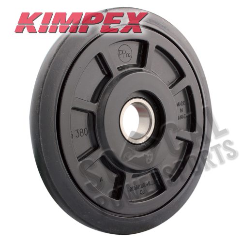 Kimpex - Kimpex Colored Idler Wheel - 6.38in. x 1.000in. (without Insert) - Black - 04063320
