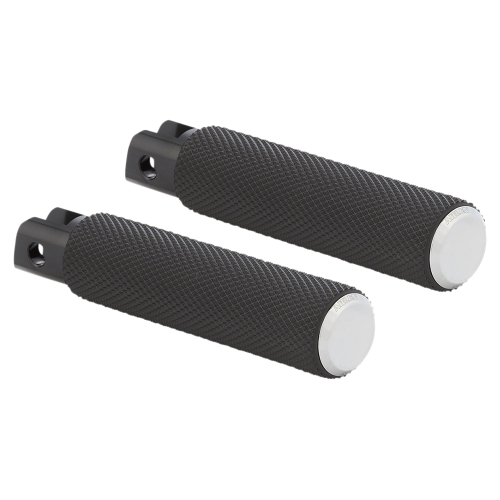 Arlen Ness - Arlen Ness Fusion Driver Footpegs - Knurled - Chrome - 07-940