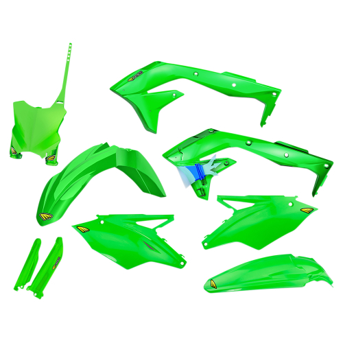 Cycra - Cycra Powerflow Body Kit - Fluorescent Green - 1CYC-9318-72F
