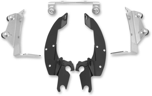 Memphis Shades - Memphis Shades Trigger-Lock Mount Kit for Batwing Fairing - Black - MEK1912