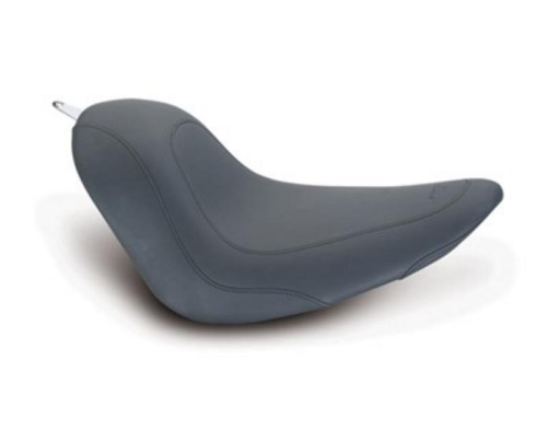 Mustang - Mustang Tripper Solo Seat - Smooth - Black - 76782